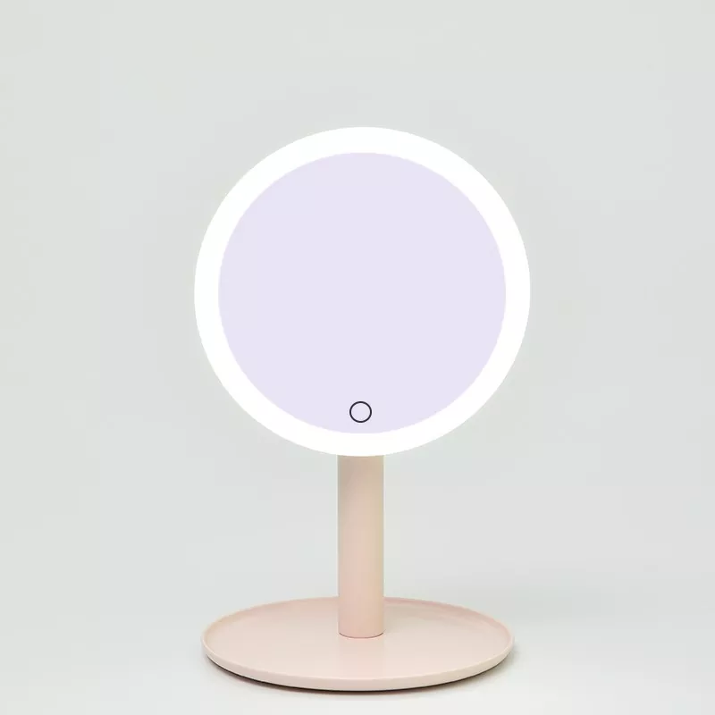 Speil med LED-lys